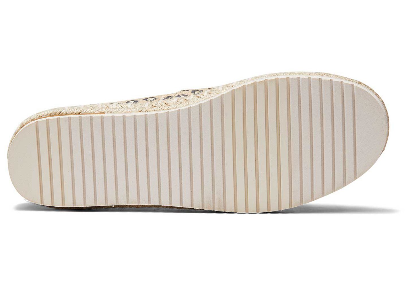 Toms Alpargata Platform Espadrille Beige - Womens - 47615-NAZC